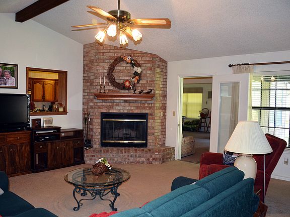 Den with Fireplace