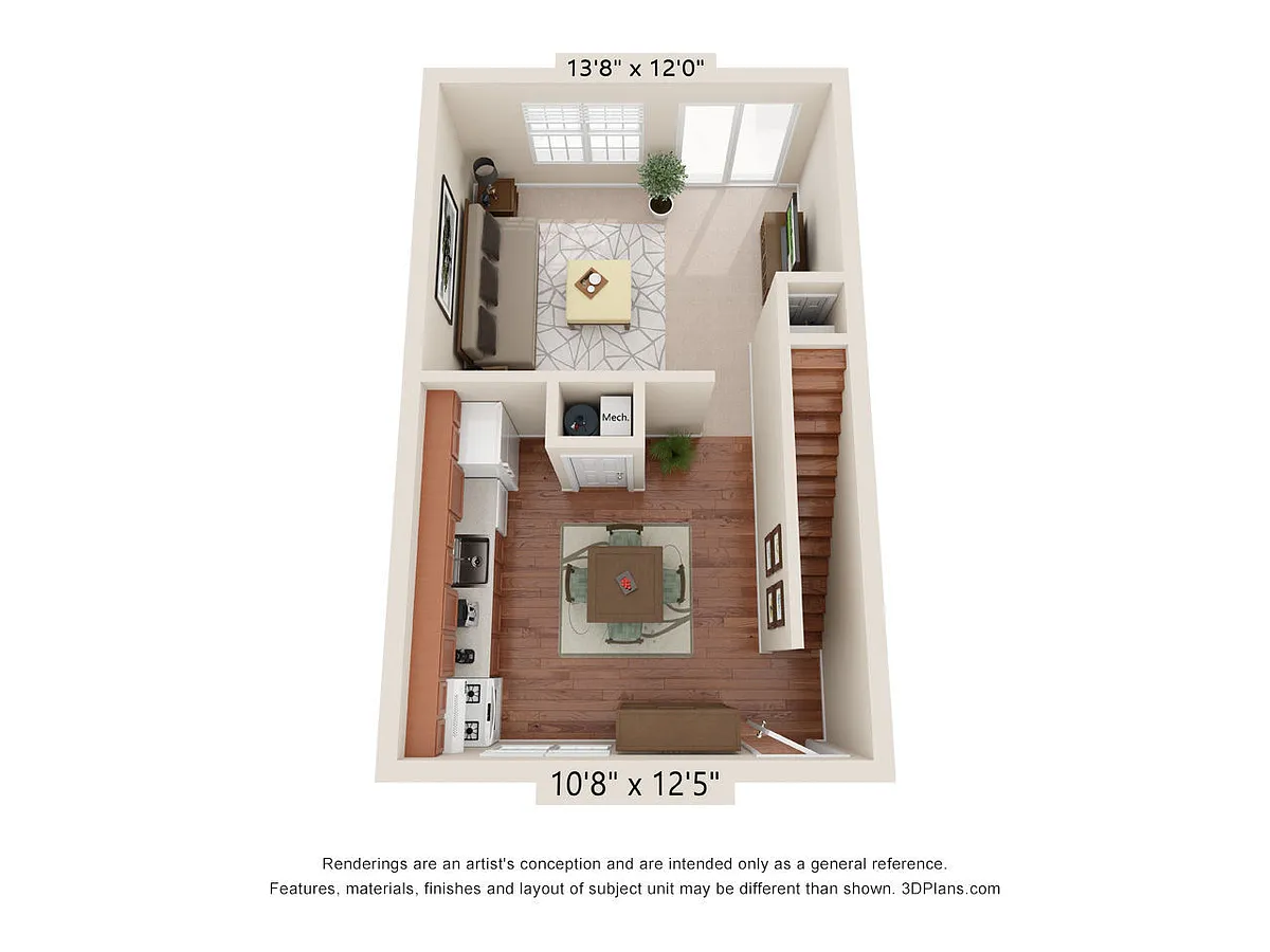 Floor plan Three Bedroom