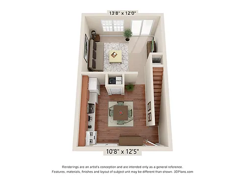 Floor plan Three Bedroom