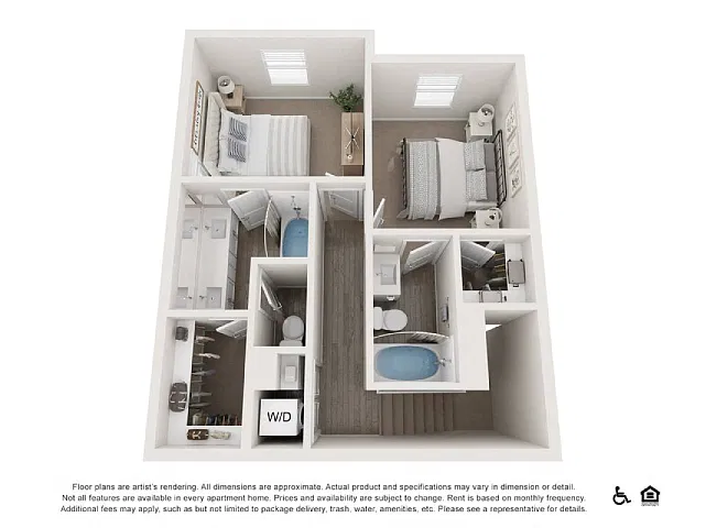 Floor plan Salamanca - San Carlo I Townhomes