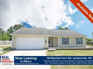 109 Marshall Farm Rd, Jacksonville, NC 28546