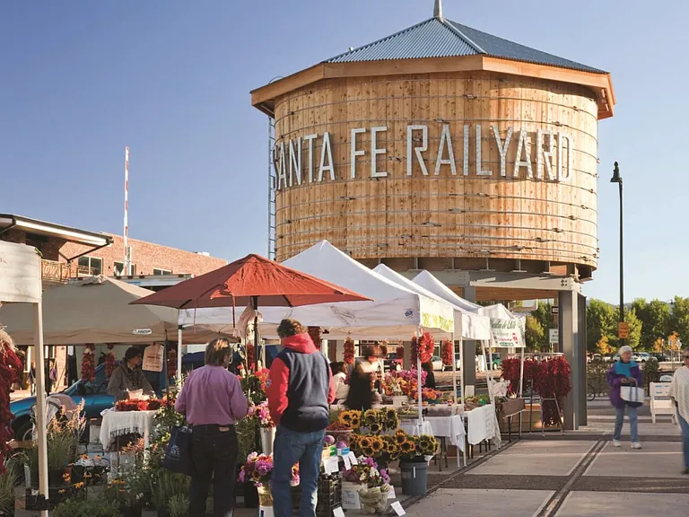 Railyard - 7 min walk.