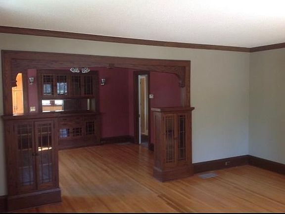 View of dining room from living room