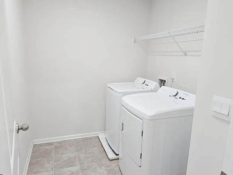 Walk in Washer/Dryer Room