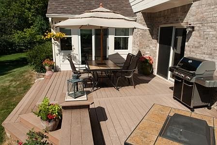 Custom Built Trex Deck