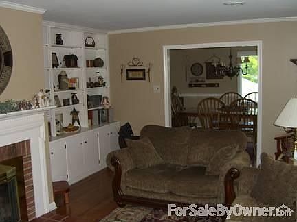 Living Room Looking Into Dining Area