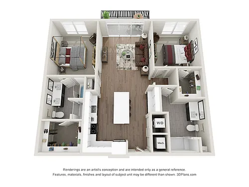 Floor plan B3
