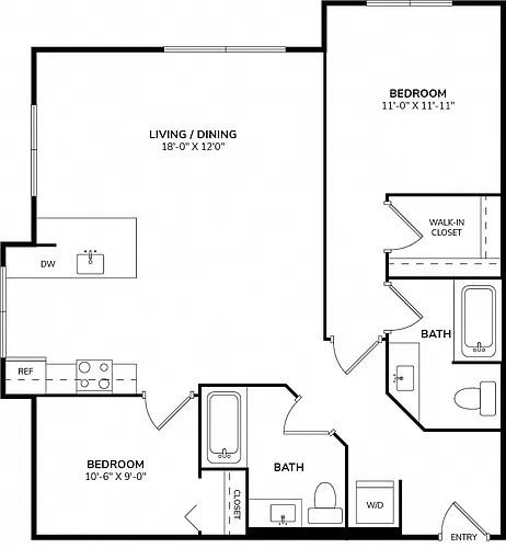 Floor plan B