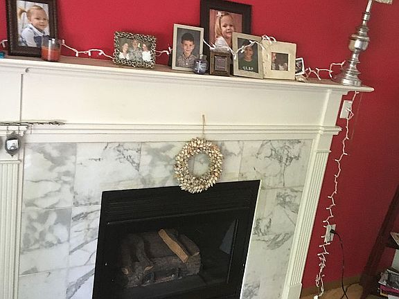 Gas Fireplace in Living Room