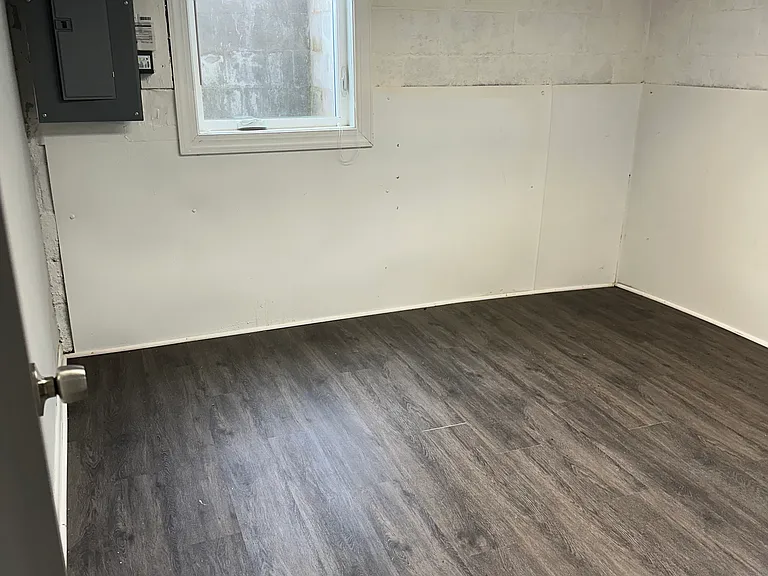 Basement bedroom