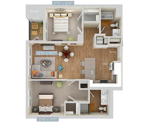 Floor plan B2-A