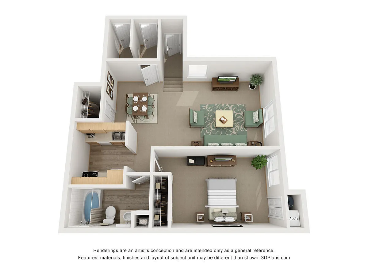Floor plan Saxon