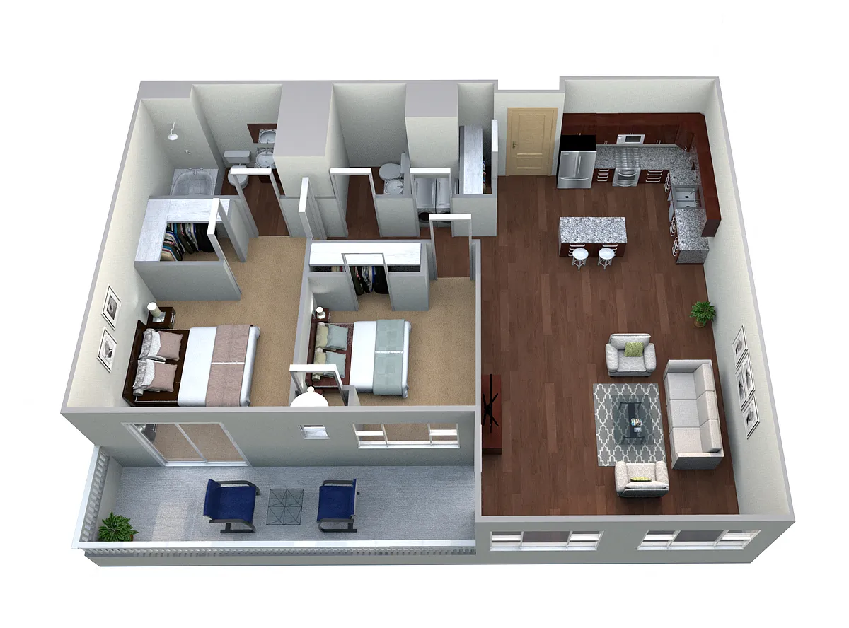 Floor plan The Harvest Moon