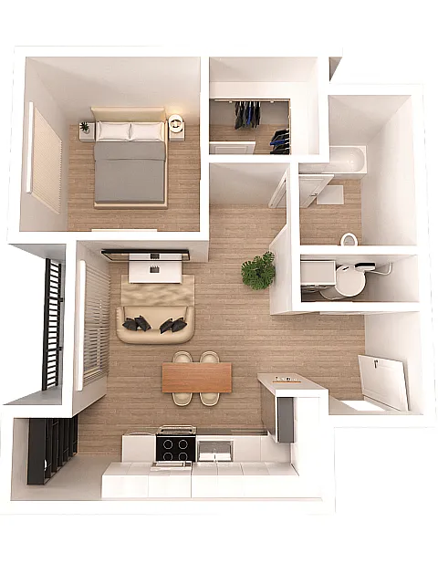 Floor plan The Latimer
