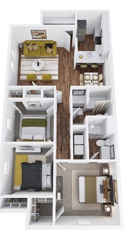 Floor plan Florian Deluxe