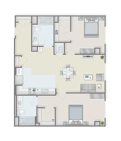 Floor plan B7