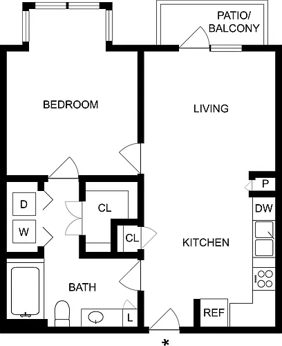 Floor plan A1L