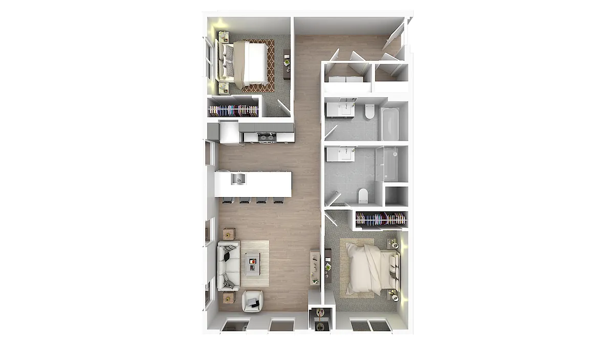 Floor plan B-3