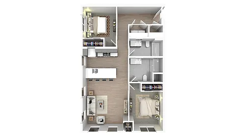 Floor plan B-3