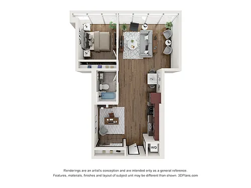 Floor plan C3 1 1BA