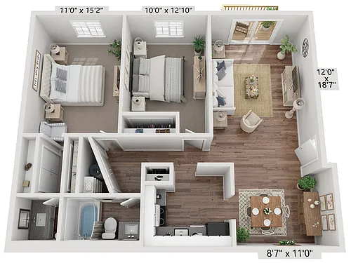 Floor plan Colonial