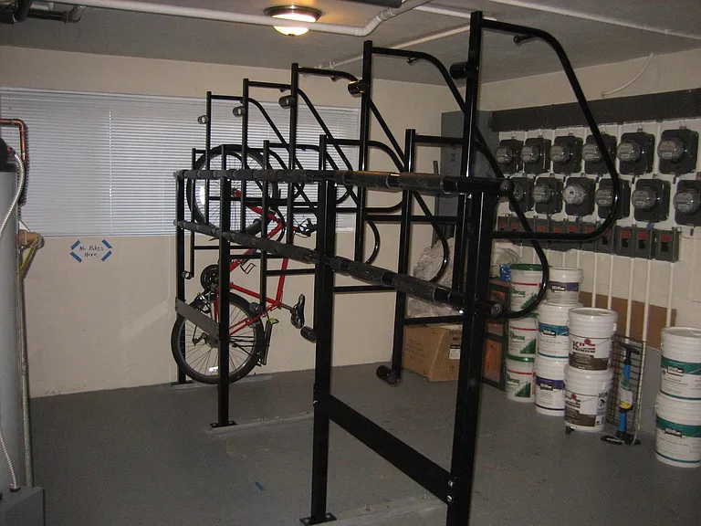 indoor bike storage