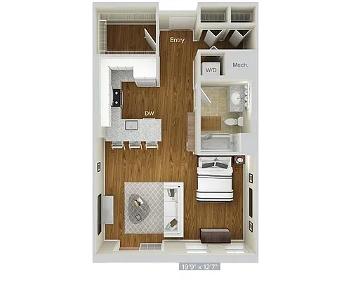 Floor plan S5-W303