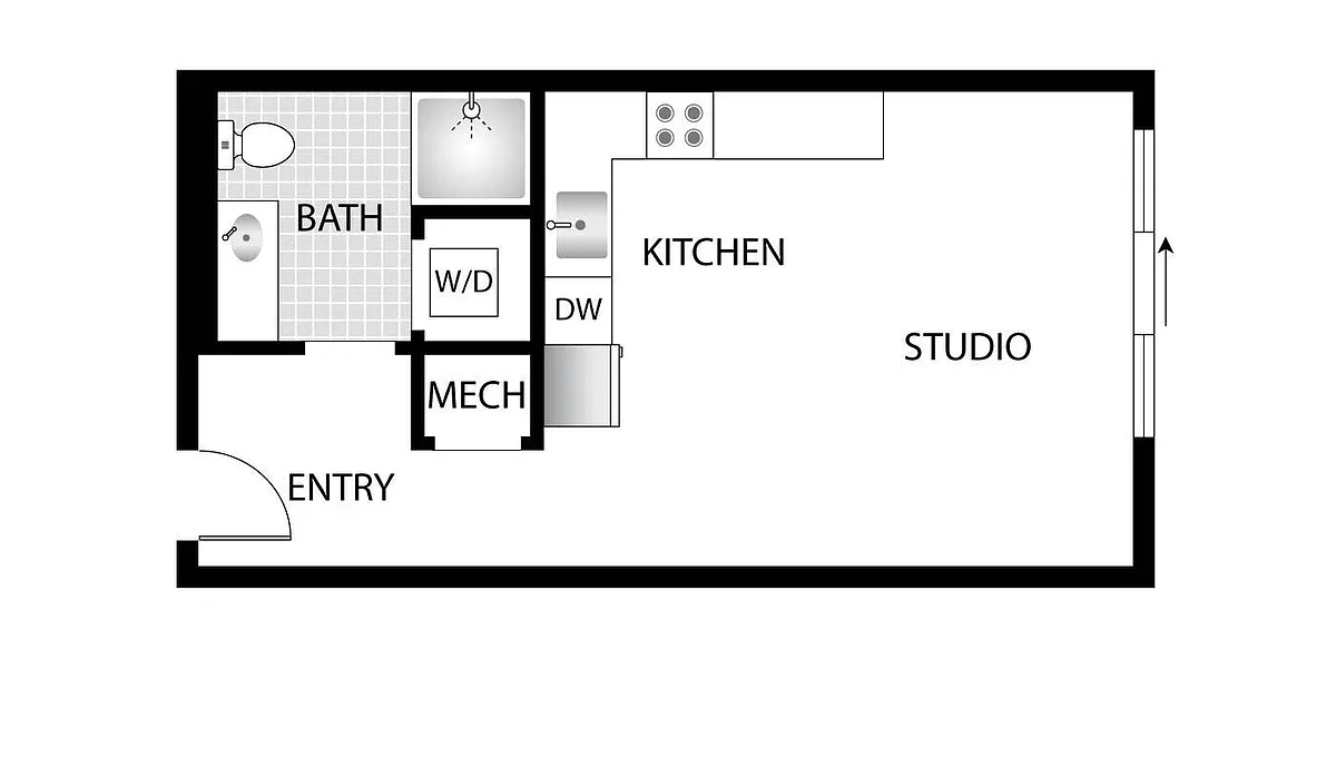 Floor plan Chickadee
