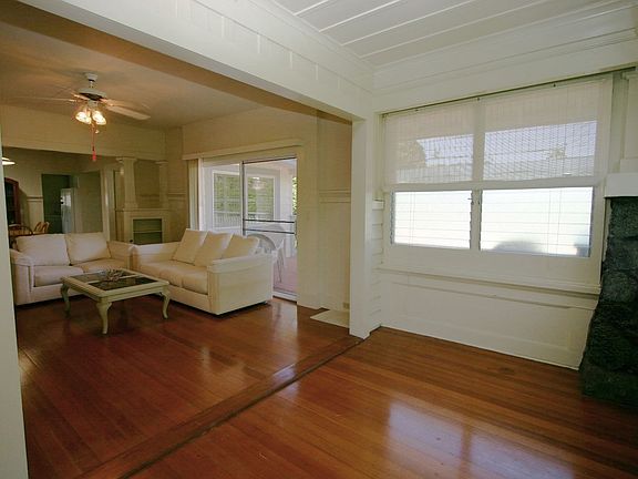 View of living area from entry