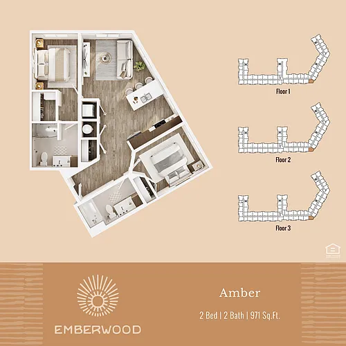 Floor plan Amber