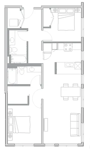 Floor plan D13