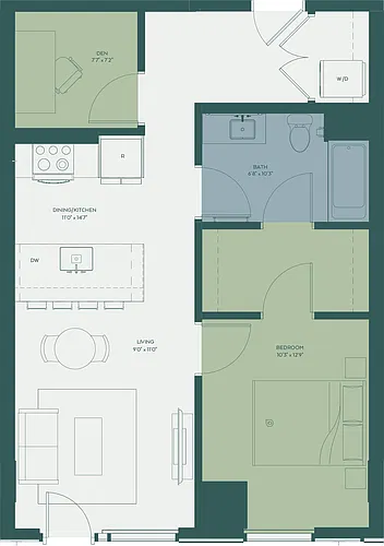Floor plan A4D