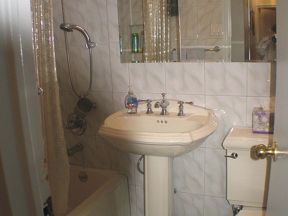Renovated hall bathroom