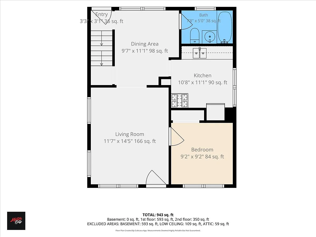 3 bed, 1000 sqft, $1,400 — Photo 4