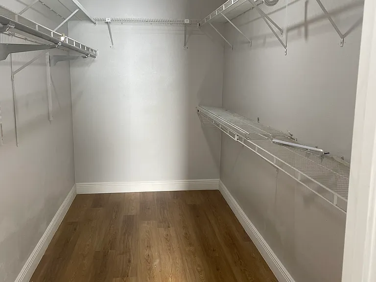 Master bedroom closet