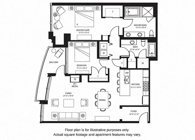 Floor plan B11 North