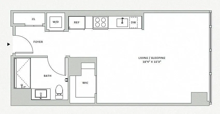 Floor plan S1G