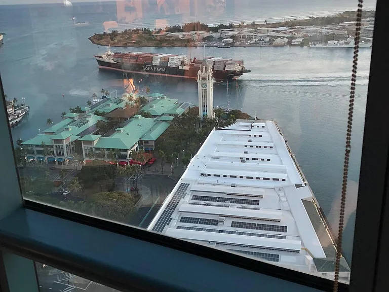 view from living room