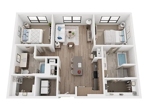 Floor plan B1