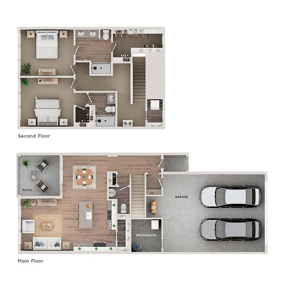 Floor plan C1 Tamarack