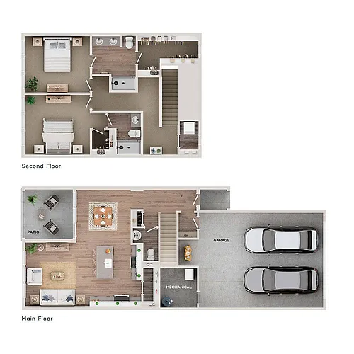 Floor plan C1 Tamarack