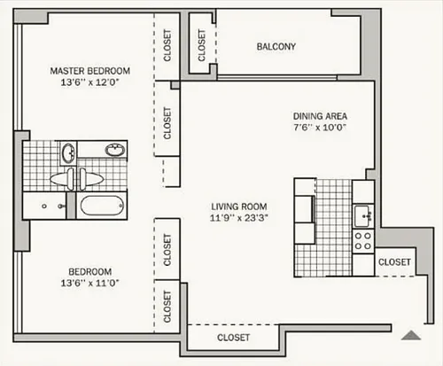 Floor plan The Hunter A