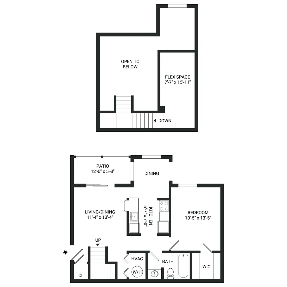 Floor plan Bliss