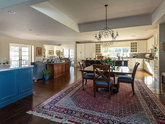Dining area. Table seats 8