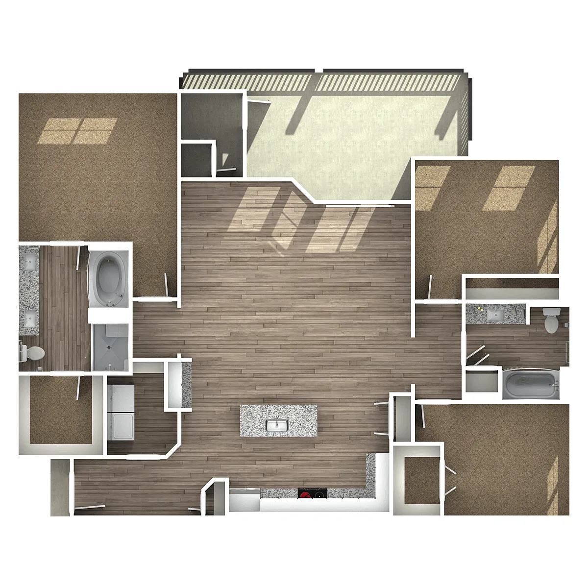 Floor plan Walnut