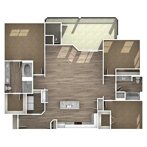 Floor plan Walnut