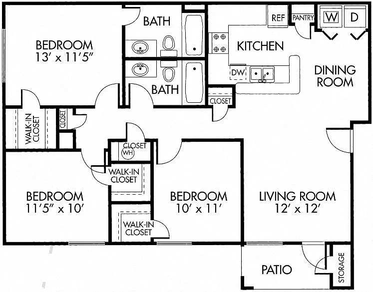 Floor plan H1 R