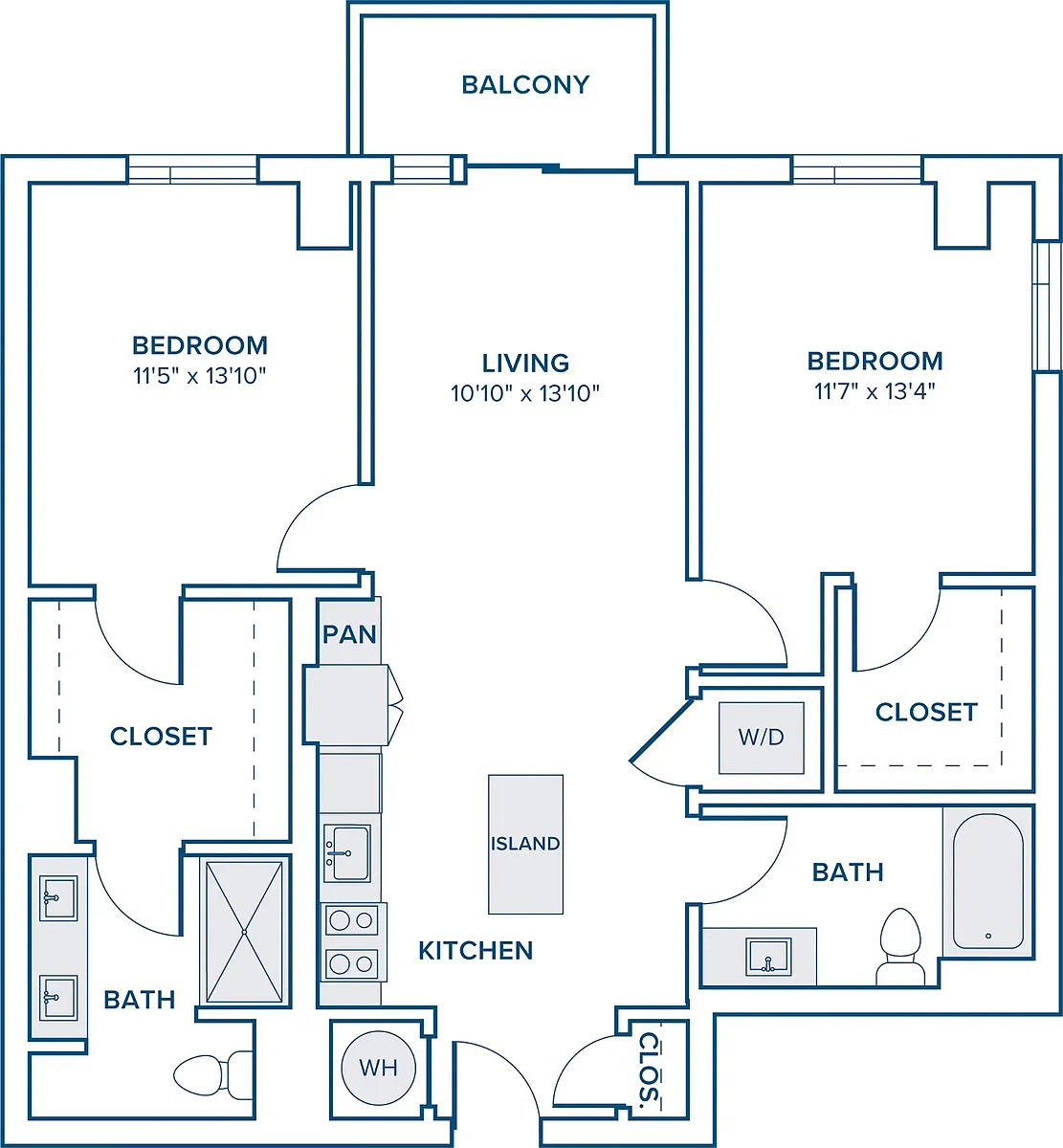 Floor plan B13