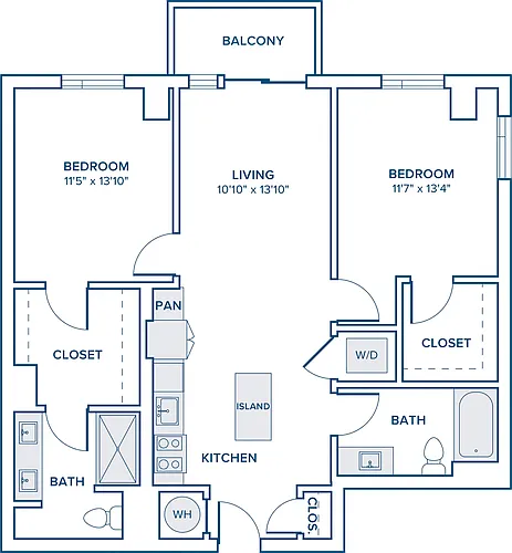 Floor plan B13