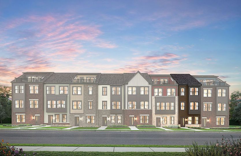 New 3-Bedroom Baywood Townhome in Laurel, MD at Watershed
